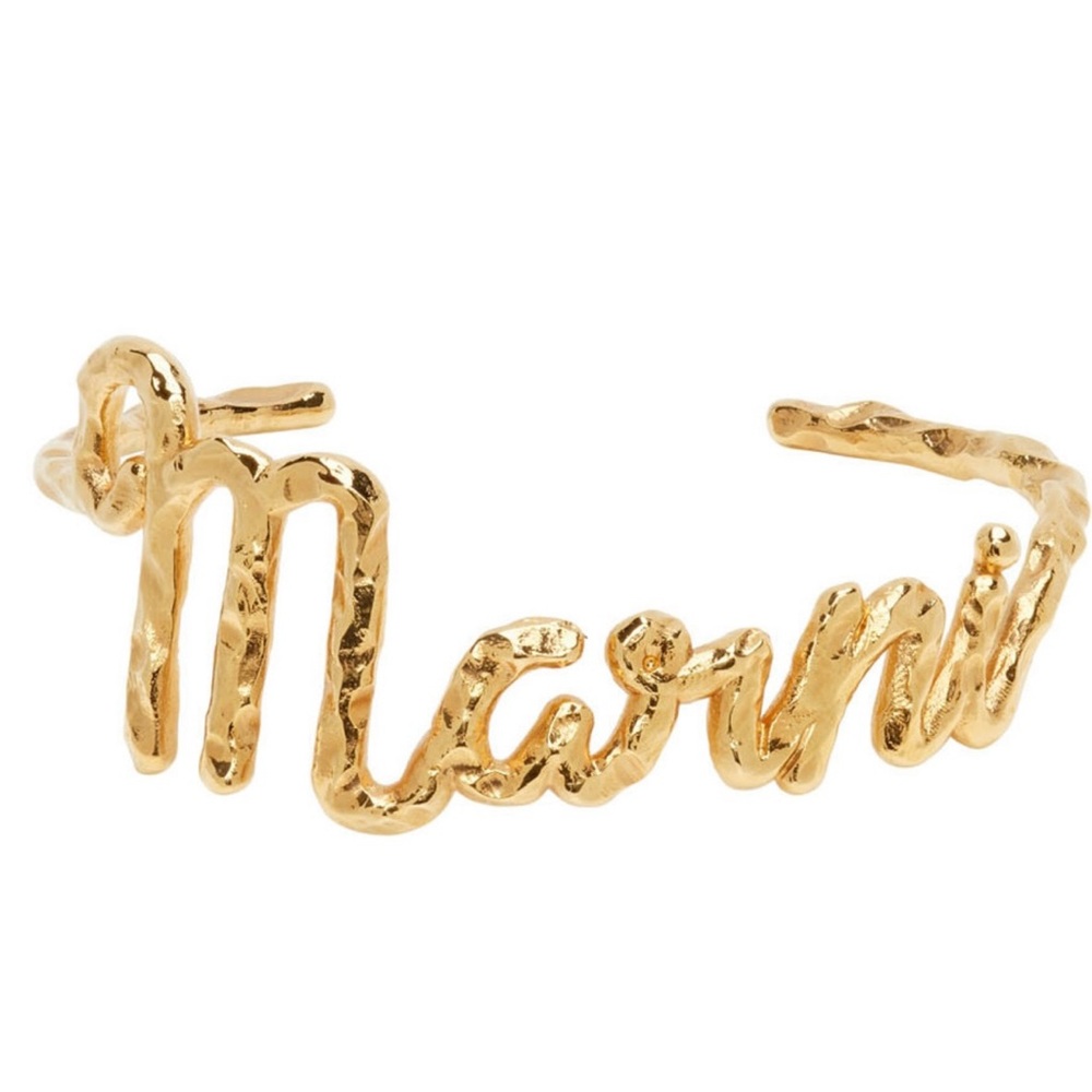 Italic Logo Cuff Bracelet